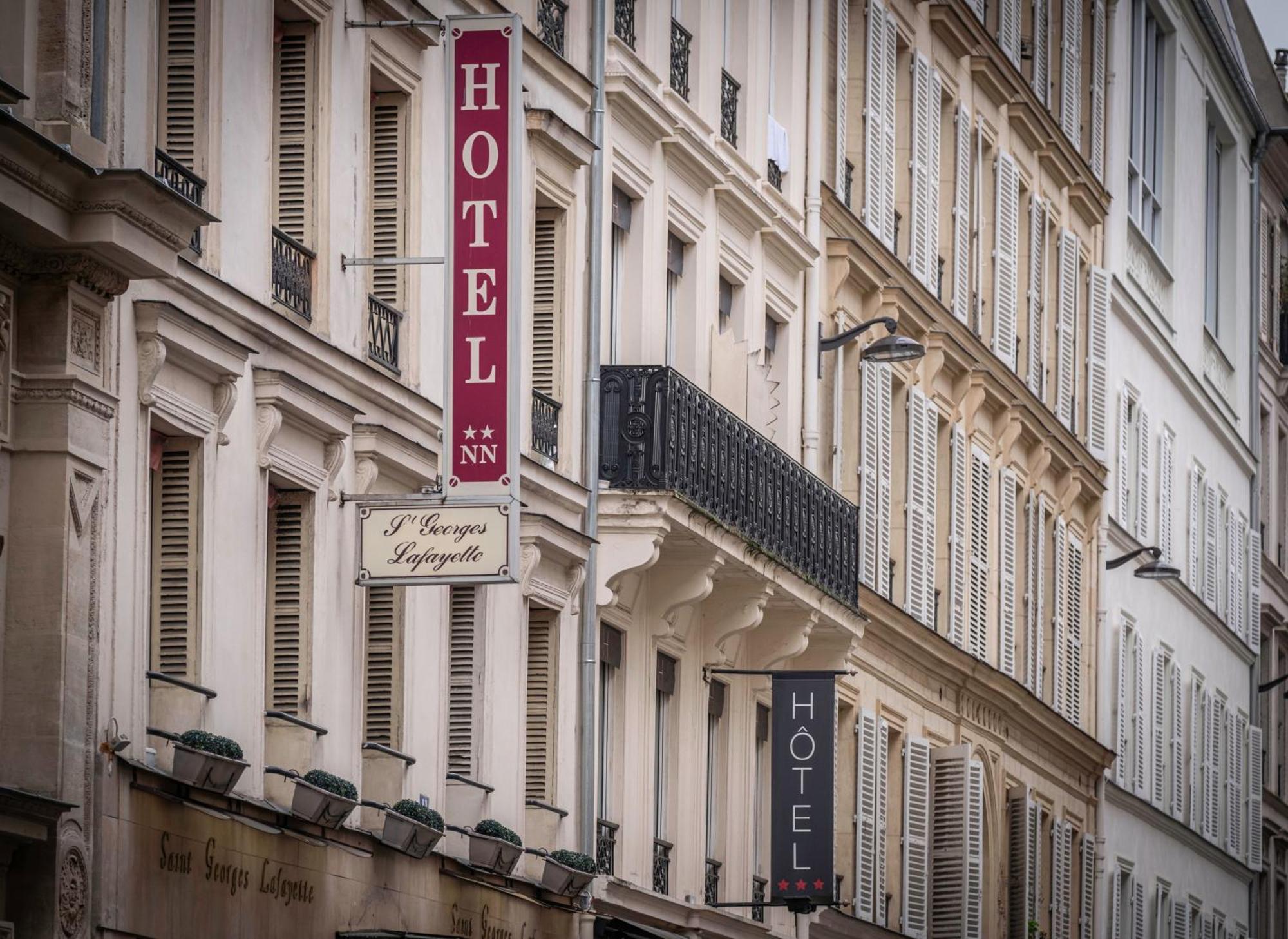 Saint Georges Lafayette Hotel Parijs Buitenkant foto